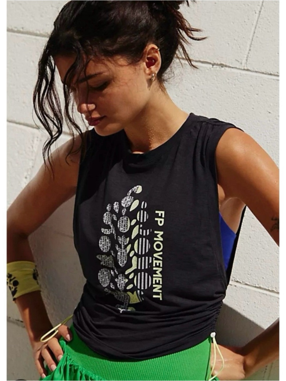 Free People Movement tempo sport logo tank
